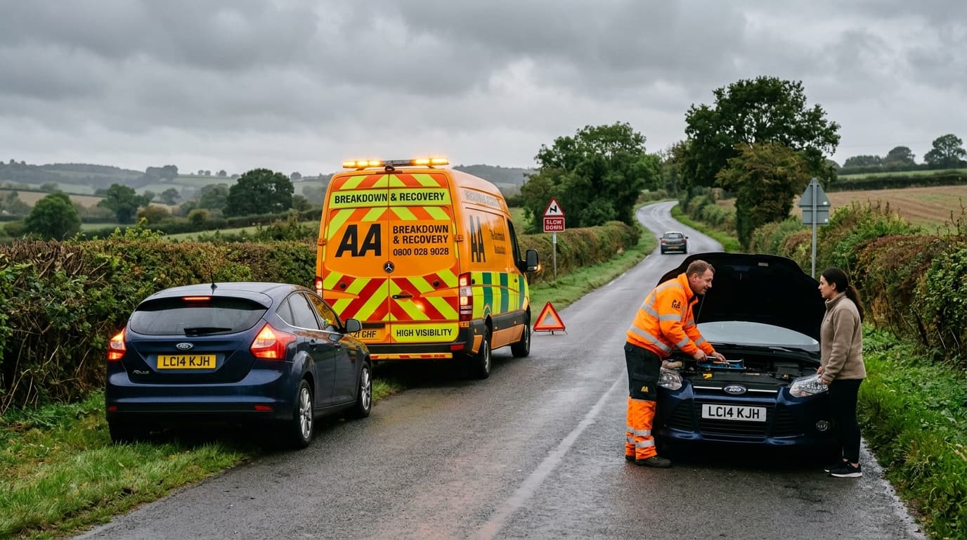 Professional UK vehicle recovery truck operating in St Neots